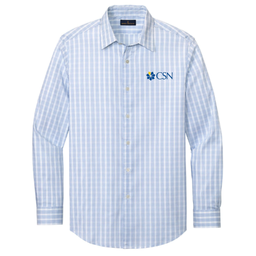 CSN - BrooksBrothers - Men's Tech Stretch Pattern Shirt