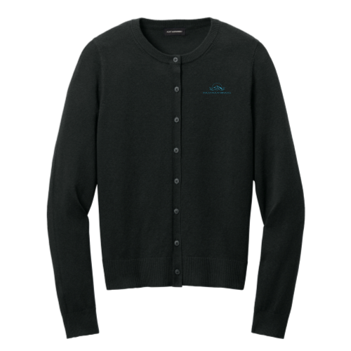 Rocky Mountain Tiny Homes - Port Authority Women’s Easy Care Crewneck Cardigan Sweater v3