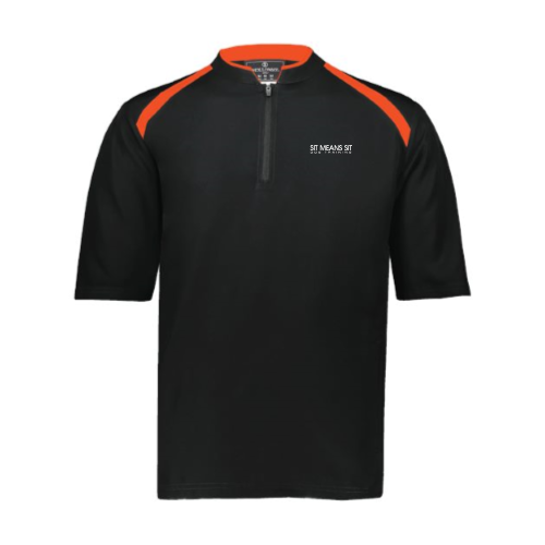 Sit Means Sit - Clubhouse Short Sleeve Quarter-Zip Pullover