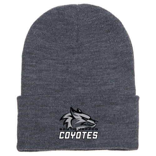 SJCOCoyotes - Cuffed Knit Beanie v1