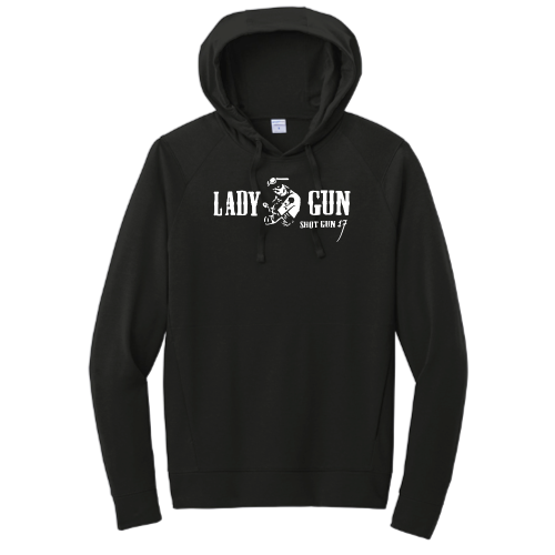 ShotGunLawEnforcementMC - Sport-Tek Sport-Wick Flex Fleece Pullover Hoodie v10 "Lady Gun"