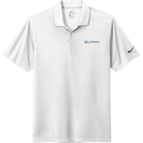 UniversalRetirement - Nike Men's Dri-FIT Micro Pique 2.0 Polo White