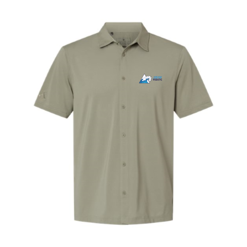 FEDITC - Adidas Button Down Short Sleeve Shirt v1
