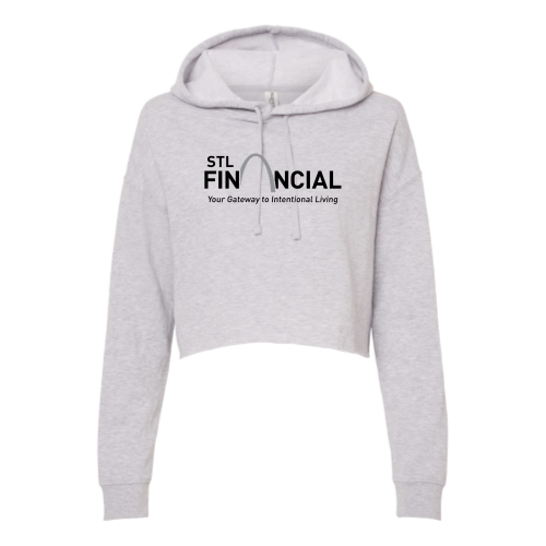 STLFinancial - Independent Trading - Women's Crop Hoodie