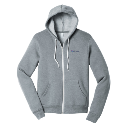 Attralus,Inc. - Unisex Sponge Fleece Full-Zip Hooded Sweatshirt