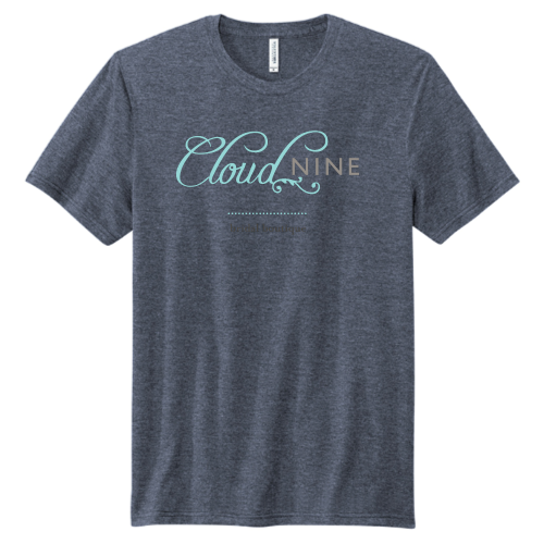 Cloud Nine Peoria - Volunteer Knitwear Tri Tee USA-Made
