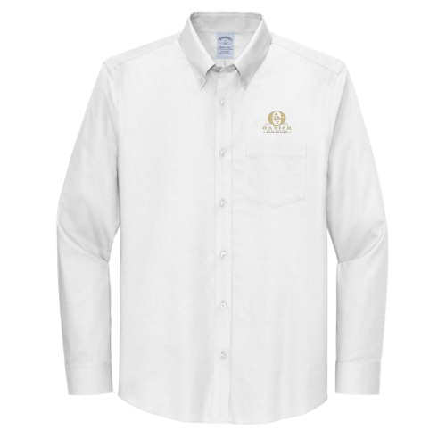 GavishRealEstate - Brooks Brothers Wrinkle-Free Stretch Nailhead Shirt BB18002