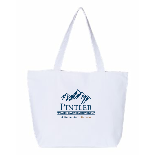 PintlerWMG - 24.5L Canvas Zippered Tote