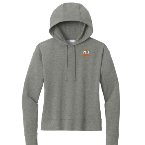 PhiDecks -Sport-Tek - Ladies Sport-Wick Flex Fleece Pullover Hoodie