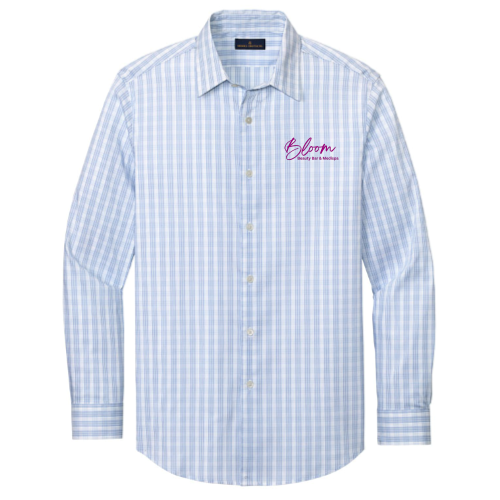 BloomBeautyBar&Medispa - BrooksBrothers - Men's Tech Stretch Pattern Shirt