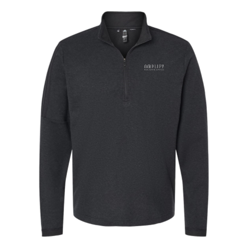 AmplifyRES - 3-Stripes Quarter-Zip Sweater