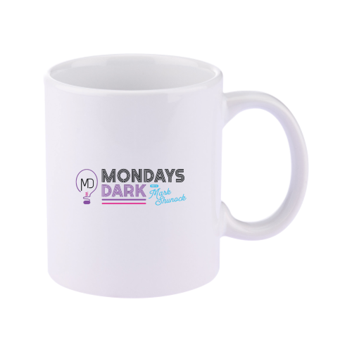 MondaysDark - 11oz Basic C Handle Ceramic Mug