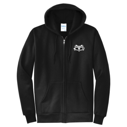 MayTrucking - Port & Company Classic Full-Zip Hooded Sweatshirt