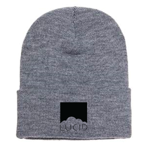 Lucid - Cuffed Knit Beanie ver3 Black