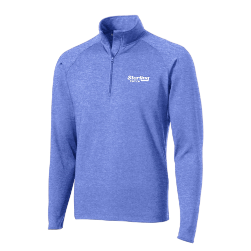 Sterling Optical - Sport-Tek Sport-Wick Stretch 1/2-Zip Pullover