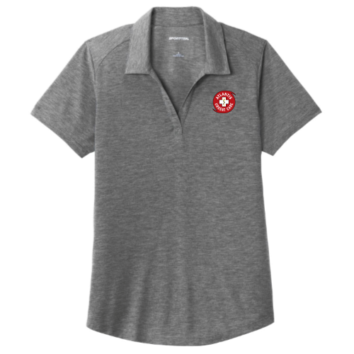AtlantisUrgentCare - Sport-Tek Ladies PosiCharge Tri-Blend Wicking Polo