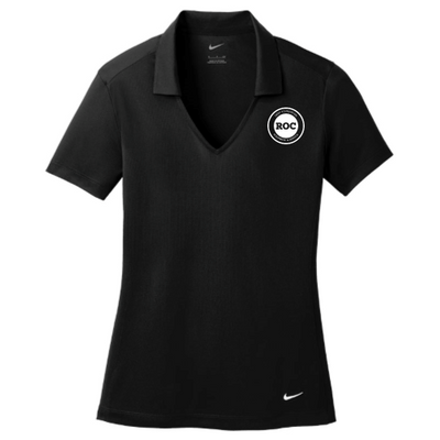 RocEquipmentEmployee - Nike Women's Dri-FIT Vertical Mesh Polo - v1