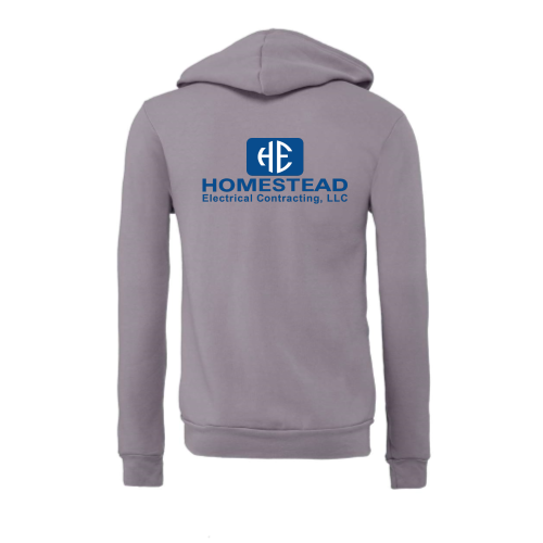 Homestead Unisex Sponge Fleece Full-Zip Hooded Sweatshirt