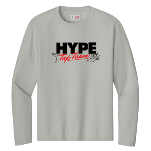 Hype Tap Team - A4 Cooling Performance Long Sleeve Tee - v1