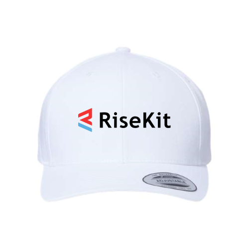 RiseKit - CVC Snapback Cap - White