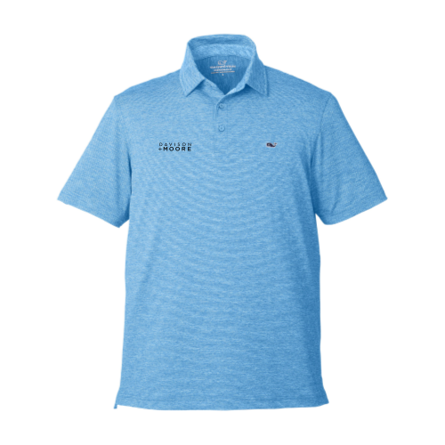 DavisonMoore - Vineyard Vines Mens Destin Stripe Sankaty Polo