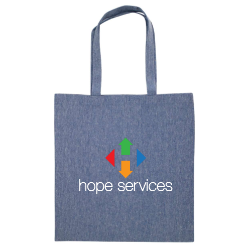 HopeServices - Midweight Recycled Tote Bag - v1