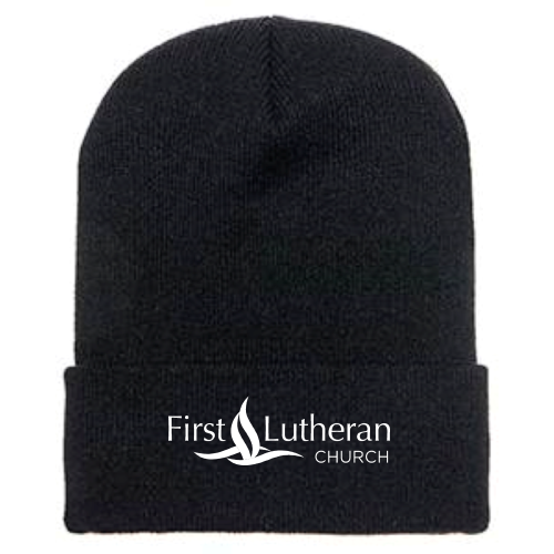 FirstLutheranChurch - Adult Cuffed Knit Beanie