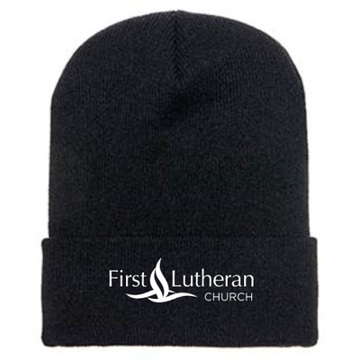 FirstLutheranChurch - Adult Cuffed Knit Beanie