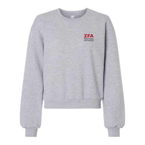 ZFA - American Apparel ReFlex Women's Fleece Crewneck Sweatshirt