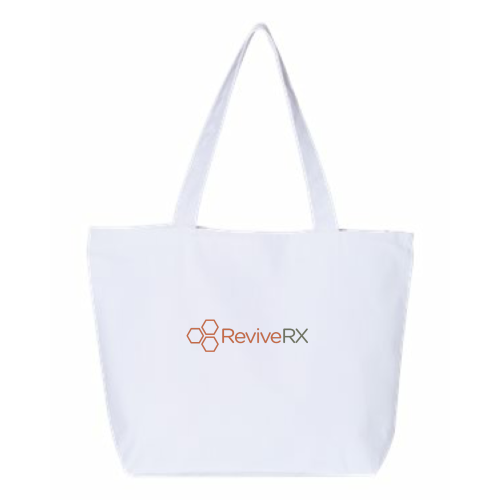 ReviveRX - 24.5L Canvas Zippered Tote