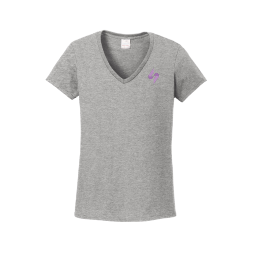 Snapattack - Gildan Ladies Heavy Cotton 100% Cotton V-Neck T-Shirt