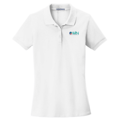 WomeninNutraceuticals - Port Authority - Ladies EZCotton Polo - v2