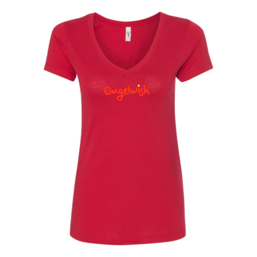 Angelwish Next Level Womens V-Neck 1540