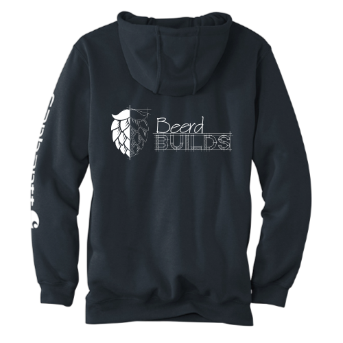 BeerdBuilds - Carhartt Midweight Hooded Logo Sweatshirt CTK288