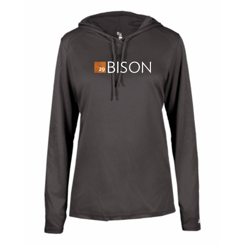 29Bison B-Core L/S Women's Hood Tee