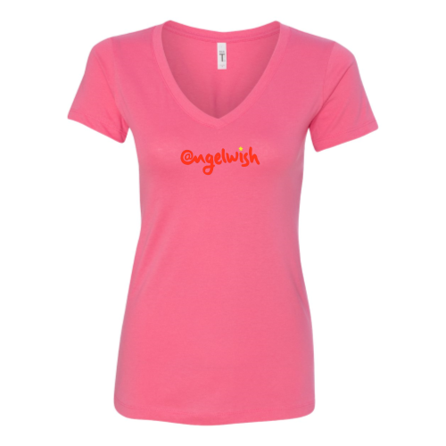 Angelwish Next Level Womens V-Neck 1540