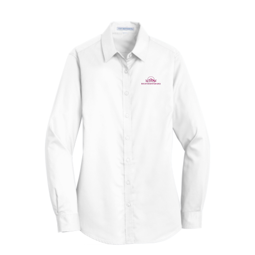 Rocky Mountain Tiny Homes - Port Authority Ladies SuperPro Twill Shirt v4