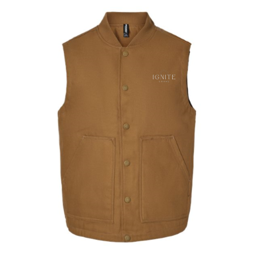 Ignite Living - Insulated Canvas Workwear Vest