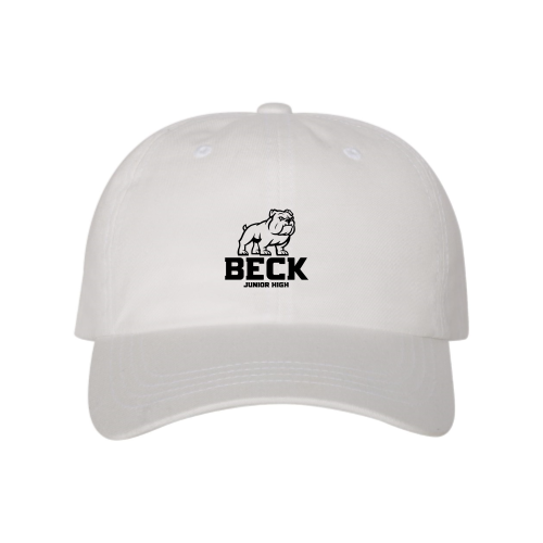 BeckJuniorHigh - YP Classics - Dad Hat - White/Cream