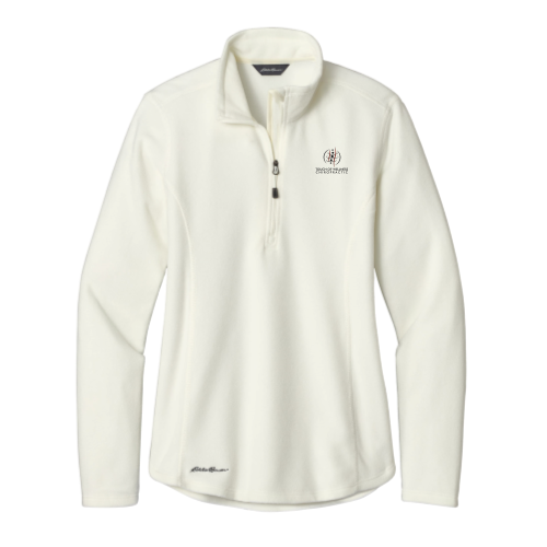 Touch of Wellness - Eddie Bauer Ladies 1/2-Zip Microfleece Jacket v1