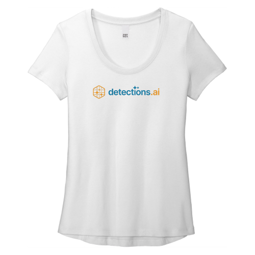 detections.ai - District Women's Flex Scoop Neck Tee