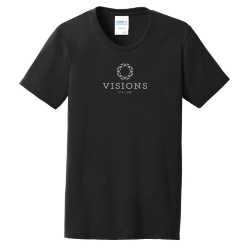 SDVisions - Port & Company Ladies 50/50 Cotton/Poly T-Shirt "Eye Care"