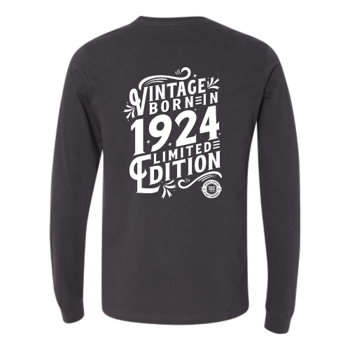 FerrisCoffee - Bella Canvas - 3501 - Vintage Born LS