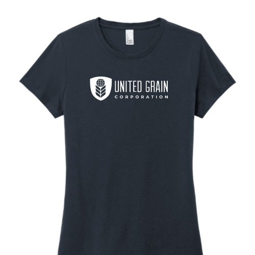 UnitedGrainCorporation - District Made Ladies Perfect Tri Crew Tee