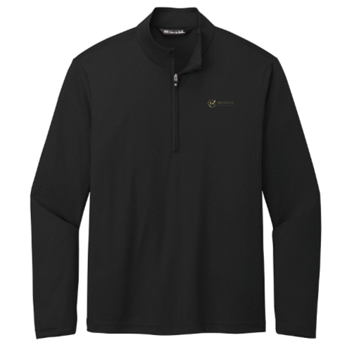 Brickvine - TravisMathew - Men's Coto Performance Quarter-Zip - Black
