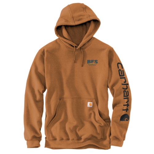 BrownfieldSolutions - Carhartt Midweight Hooded Logo Sweatshirt