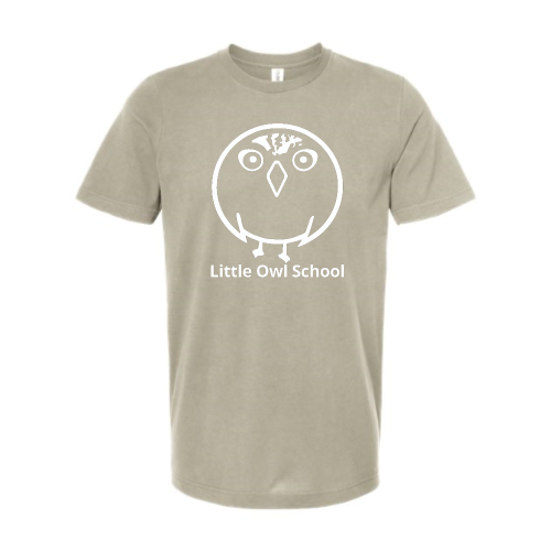 LittleOwlSchool - Combed Cotton T-Shirt
