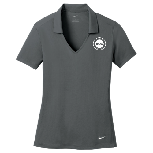 RocEquipmentEmployee - Nike Women's Dri-FIT Vertical Mesh Polo - v1