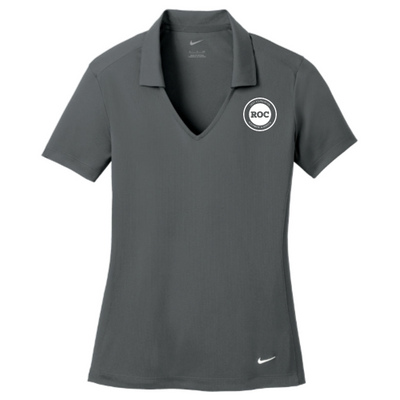 RocEquipmentEmployee - Nike Women's Dri-FIT Vertical Mesh Polo - v1