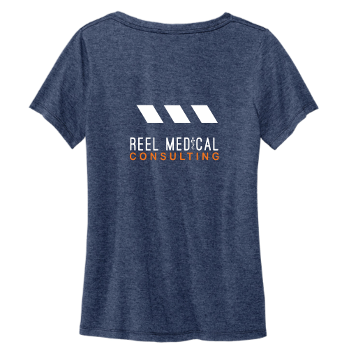 Reel Medical Consulting - Volunteer Knitwear Women's Daily V-Neck Tee USA-Made
